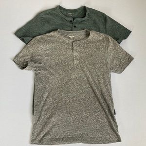 Old Navy Mens Small Henley Bundle
